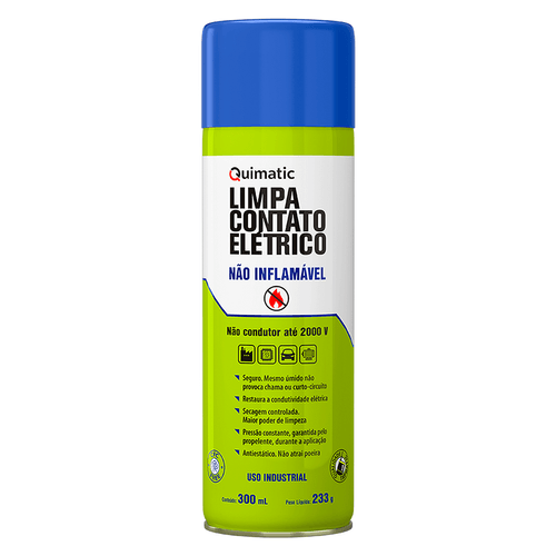 Limpa Contato Elétrico Não Inflamável Quimatic IA1