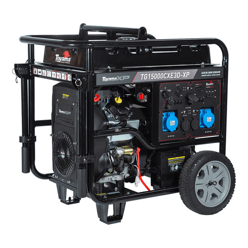 Gerador de Energia a Gasolina 17kVA 713cc Toyama TG15000CXE3D-XP