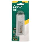 Lamina-Para-Estilete-Trapezoidal-10-Pecas-Sata-ST93434A-ANT-Ferramentas