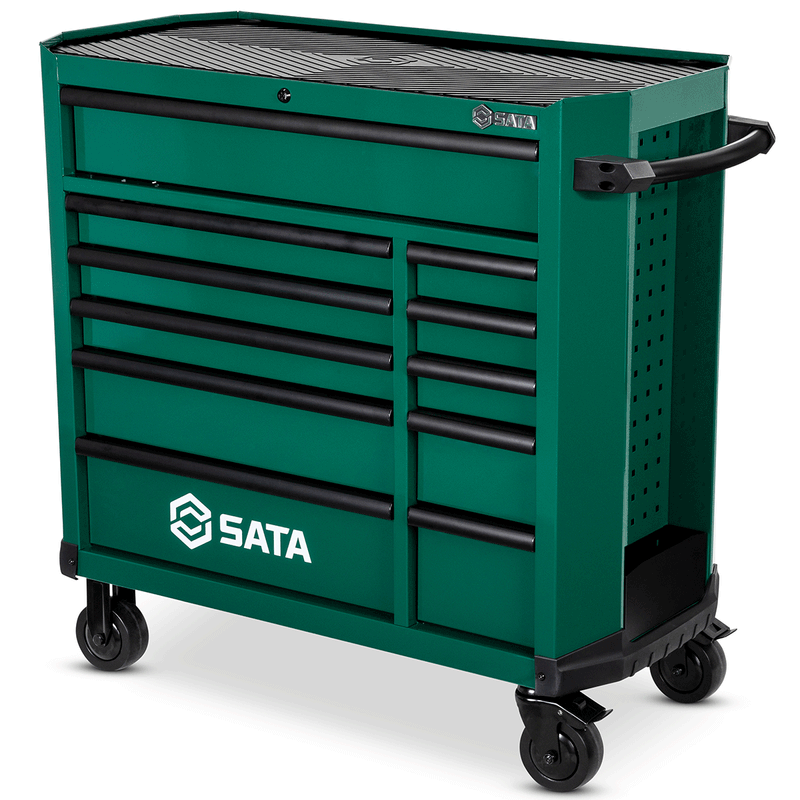carro-para-ferramentas-verde-com-11-gavetas-sata-st95114g