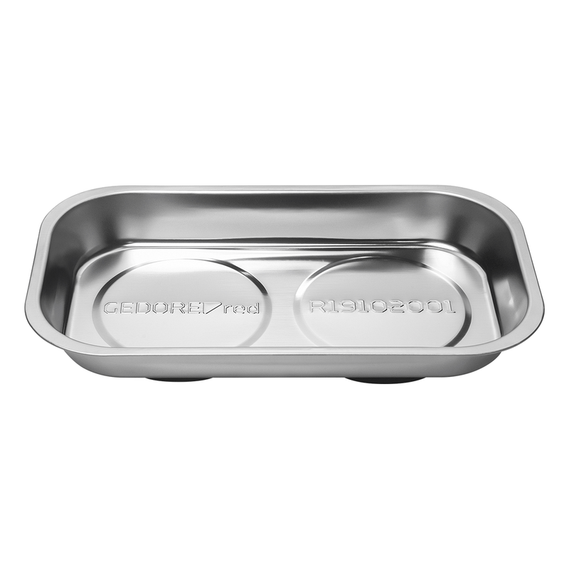 bandeja-magnetica-retangular-inox-135x237mm-gedore-red-3301545-ant-ferramentas