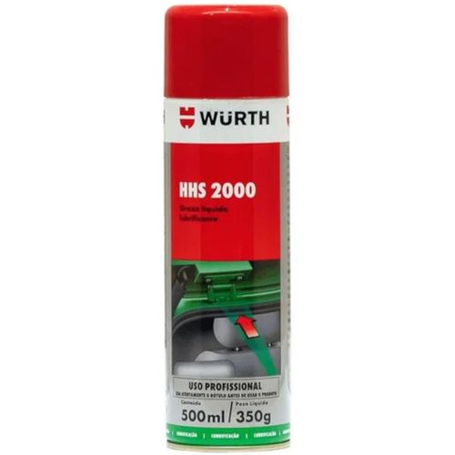 Graxa Líquida Em Spray 500ml Wurth 0893106