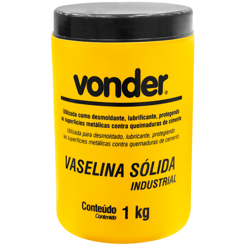 Vaselina Sólida Industrial 1Kg Vonder 5160010000