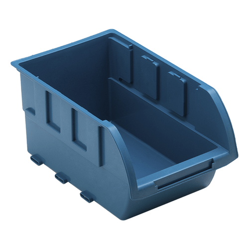 Caixa Plástica Porta Componentes Azul 140x230x120mm Marcon 5A