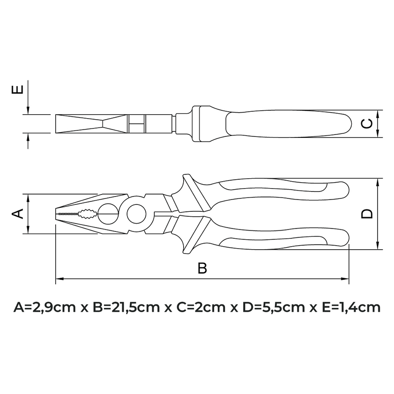 alicate-universal-isolado-8pol-1000v-tramontina-44001108-ant-ferramentas