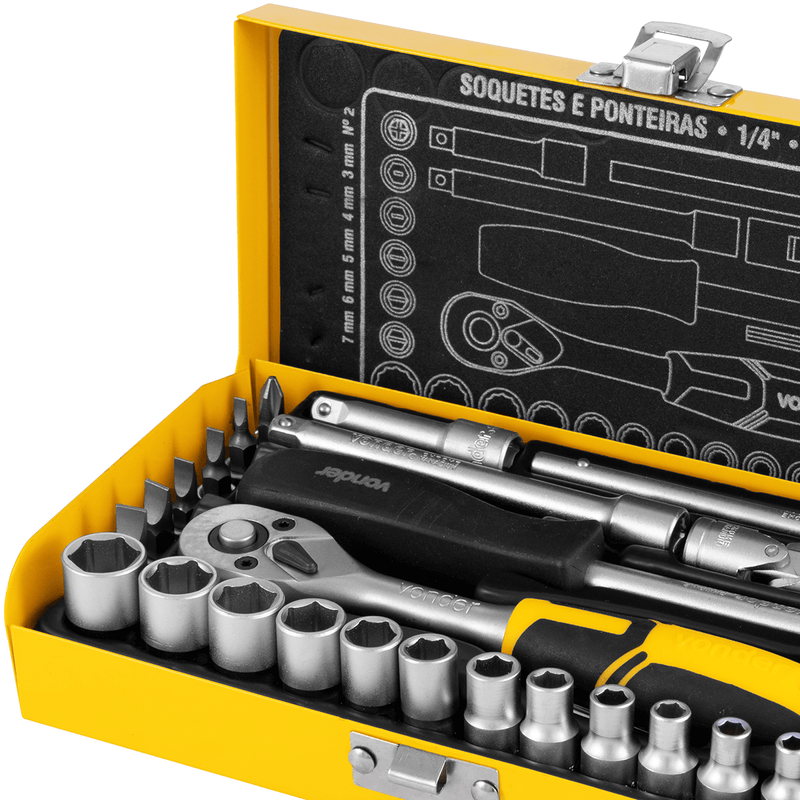 jogo-de-soquetes-e-ponteiras-4mm-a-13mm-encaixe-1-4-com-33-pecas-vonder-3029014033
