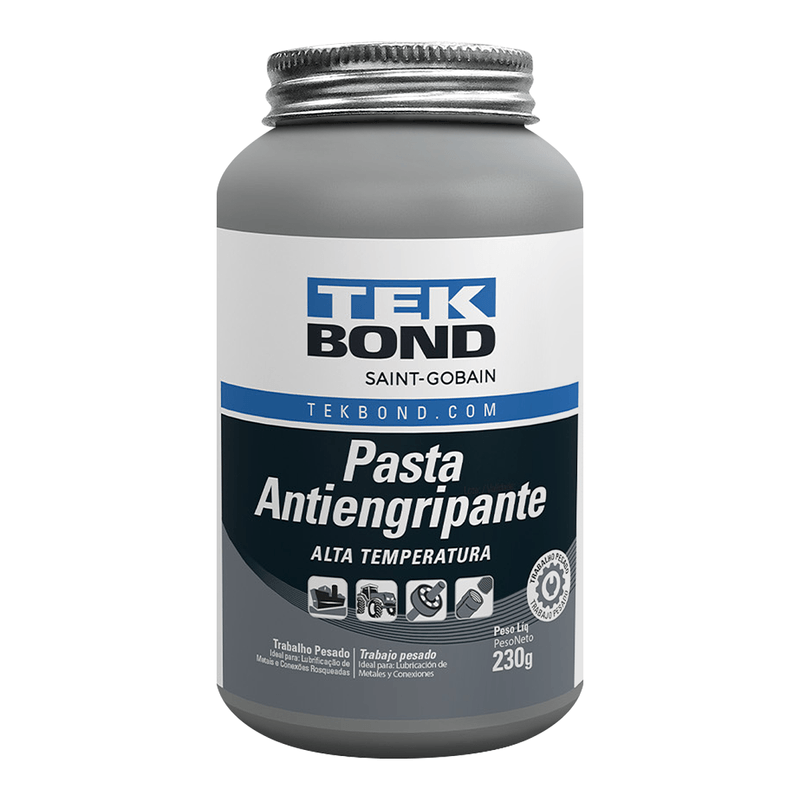 トップス STRONG 006 THERMAL(GREIGE) Pasta Antiengripante Alta Temperatura Cinza 230g Tekbond