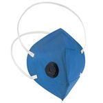 MascaraRespiradorDescartavelPFF2ComValvulaCarvaoDeltaplusWPS1750ANTFerramentas