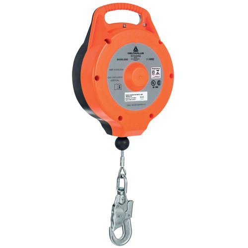 Trava Quedas Retrátil Com Cabo De Aço Deltaplus WPSAN12006T