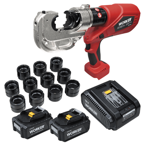 Alicate Crimpador Hidráulico a Bateria 20V Worker ACW400