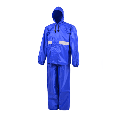 Conjunto Ventilado Impermeável de Nylon Azul Marinho Vértice 3120
