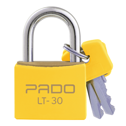 Cadeado de Latão 30mm Amarelo Pado LT-30