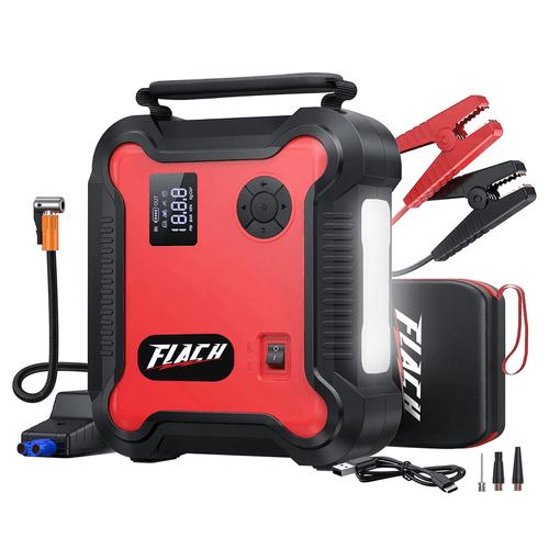 Auxiliar de Partida Portátil 4 em 1 1200A 12V Flach APF-1200C