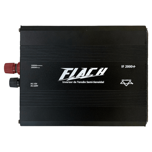 Inversor de Tensão Semi-Senoidal 12V/220V 2000W Flach IF2000-1