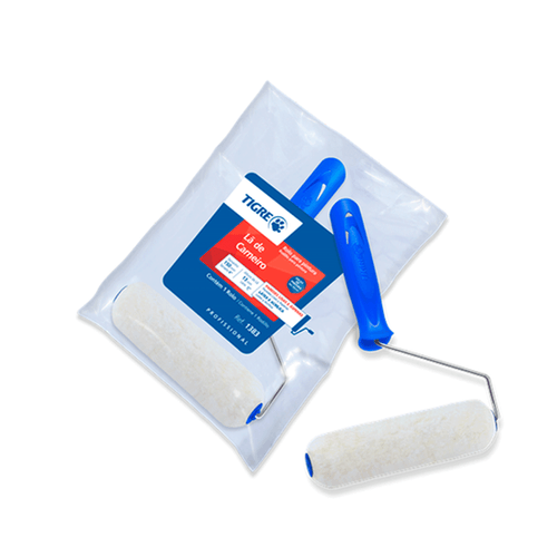 Rolo de lã de carneiro com suporte 15cm 1383-150 Tigre 61383150