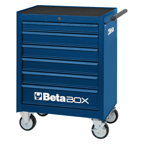 Carrinho para ferramentas com 6 gavetas CO4-Box azul Beta 024002024