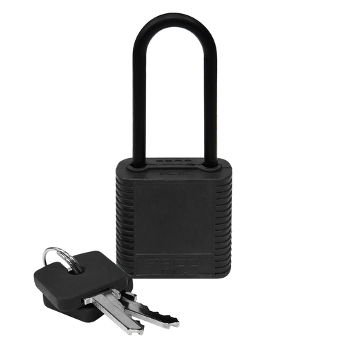 Cadeado ABS de Bloqueio 34mm 02 Chaves Preto Pado 51022714