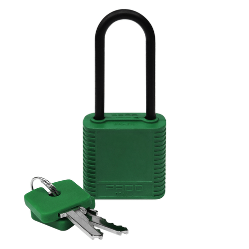 Cadeado ABS de Bloqueio 34mm 02 Chaves Verde Pado 51022715