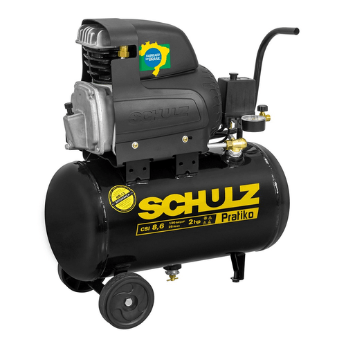 Compressor de Ar Pratiko CSI 8,6/25 2hp Schulz