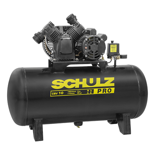Compressor de Ar Estacionário PRO CSV 10/110 2hp Schulz