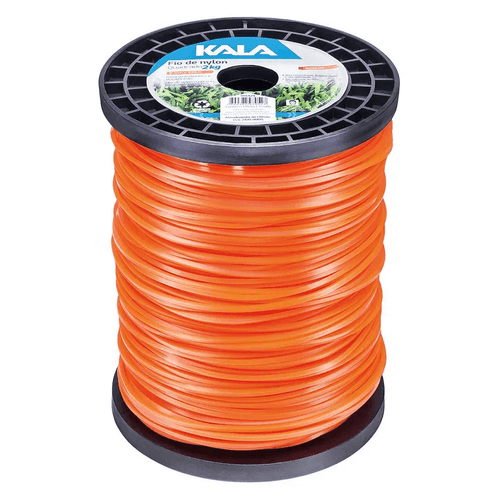 Fio Nylon Quadrado para Cortador de Grama 3mm 226m Kala 394424