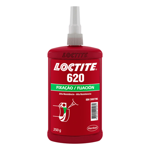 Adesivo Fixação Cilíndrica Anaeróbico Verde 250g Loctite 620