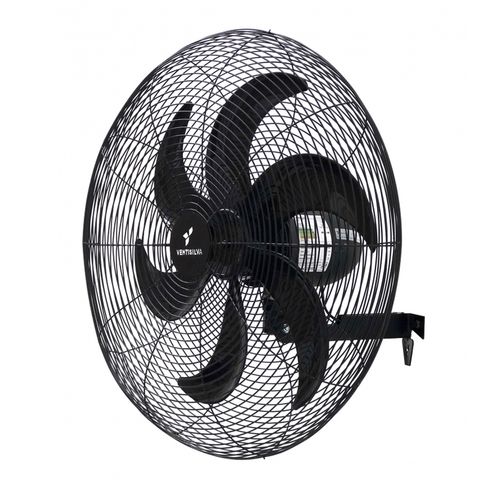 Ventilador de parede 65 cm com grade em pintura epóxi preta 9.010211 Ventisilva