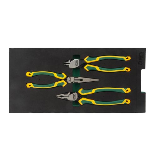 Jogo de 3 Alicates Best Pliers - Sata ST09014G