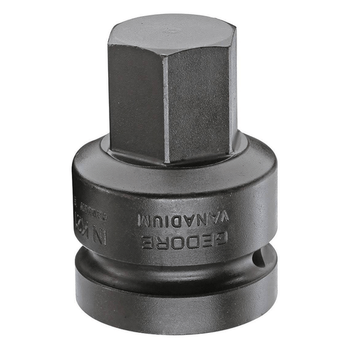Chave Soquete Hexagonal de Impacto 25mm Encaixe 1" Gedore 080441