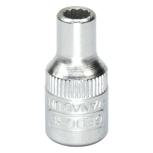 Soquete Estriado 4,5mm Encaixe 1/4" Gedore 013102