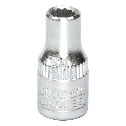 Soquete Estriado 5mm Encaixe 1/4" Gedore 013103