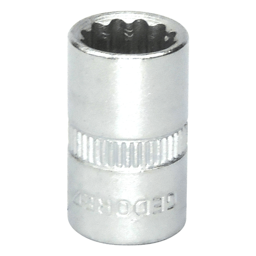 Soquete Estriado 10mm Encaixe 1/4" Gedore 013109