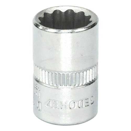 Soquete Estriado 11mm Encaixe 1/4" Gedore 013110