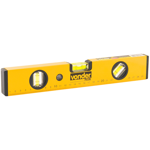 Nível de Alumínio com Base Magnética 12" Vonder 3535100120