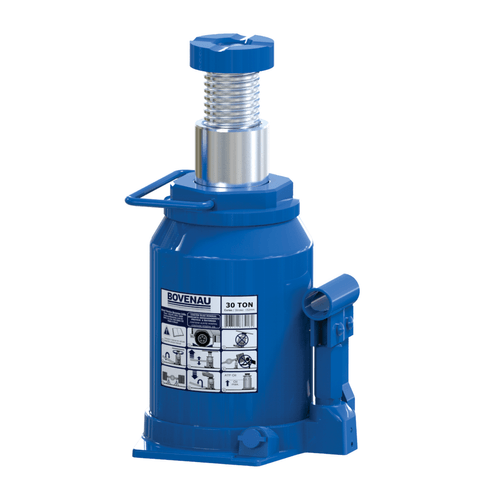 Macaco Hidráulico Garrafa Baixo 30 Toneladas Bovenau MT30403BRP