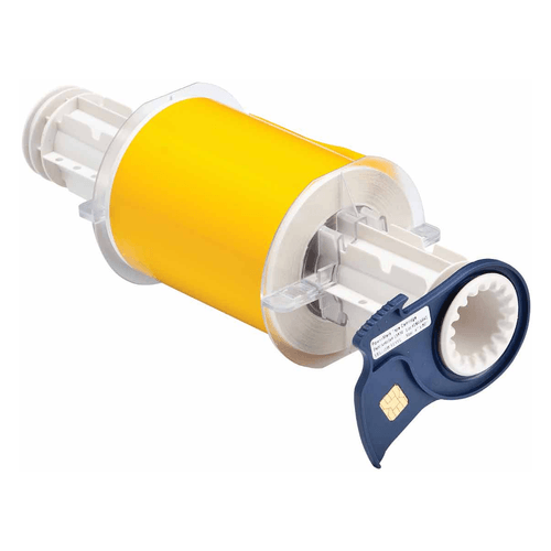 Etiqueta em Vinil Amarelo Interno e Externo 100mm Brady 13539