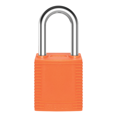 Cadeado de Segurança Corpo em Nylon 38mm Laranja Brady 99576PM