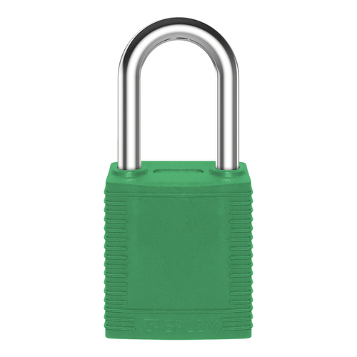 Cadeado de Segurança Corpo em Nylon 38mm Verde Brady 99564PM