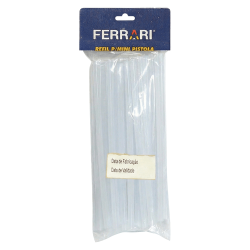 Refil para Mini Pistola de Cola Quente 5/16" 80 pcs Ferrari MBC-12
