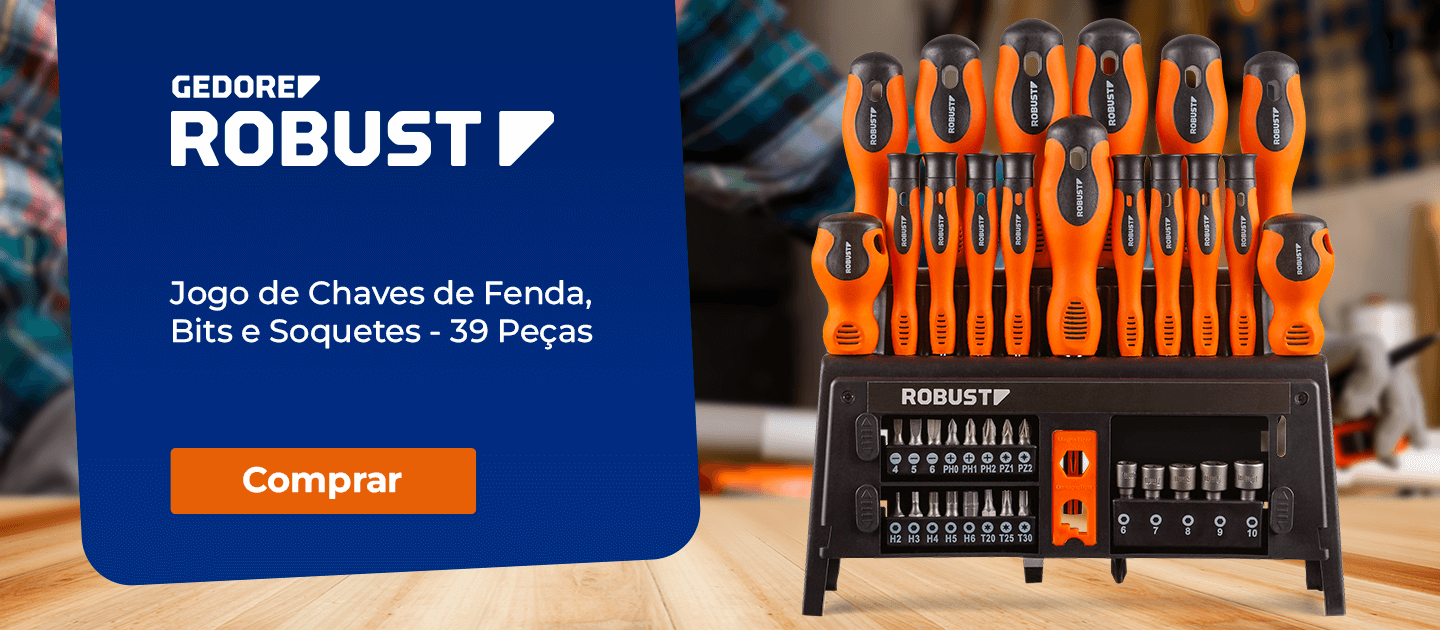 Jogo de Chaves de Fenda, Bits e Soquetes Gedore Robust